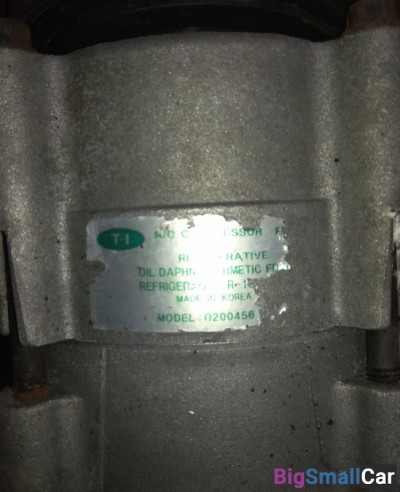 Компрессор кондиционера Hyundai Santa fe, G6BA 2.7 - купить Тихорецке