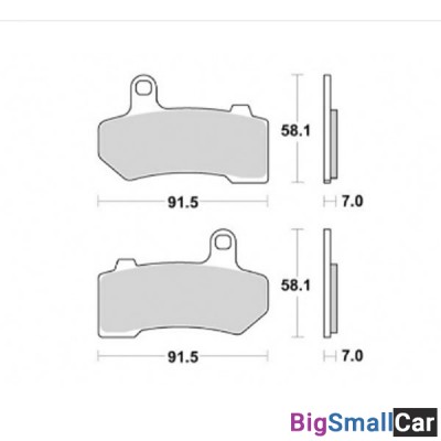 Тормозные колодки, задние Sinter / SBS 830H.HS - купить Тихорецке