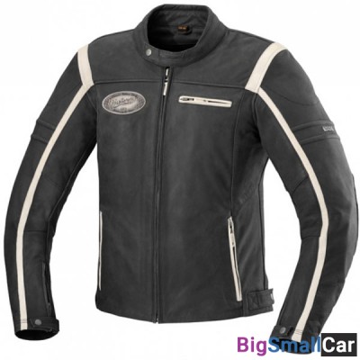 Куртка кожа IXS SHAWN 54 blk/wh X73714-038-54 - купить Тихорецке