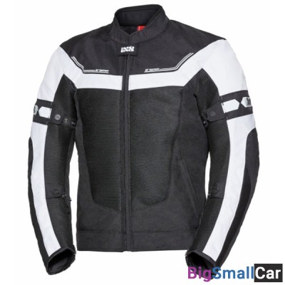 Куртка текстиль IXS Sport Jacke Levante-Air 2.0 blk/wh 3XL X51056-031-3XL - купить Тихорецке